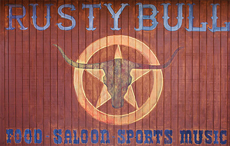 RustyBull_Roadhouse_Sign_450x286_opt Rusty Bull Roadhouse - Food - Saloon - Sports - Music