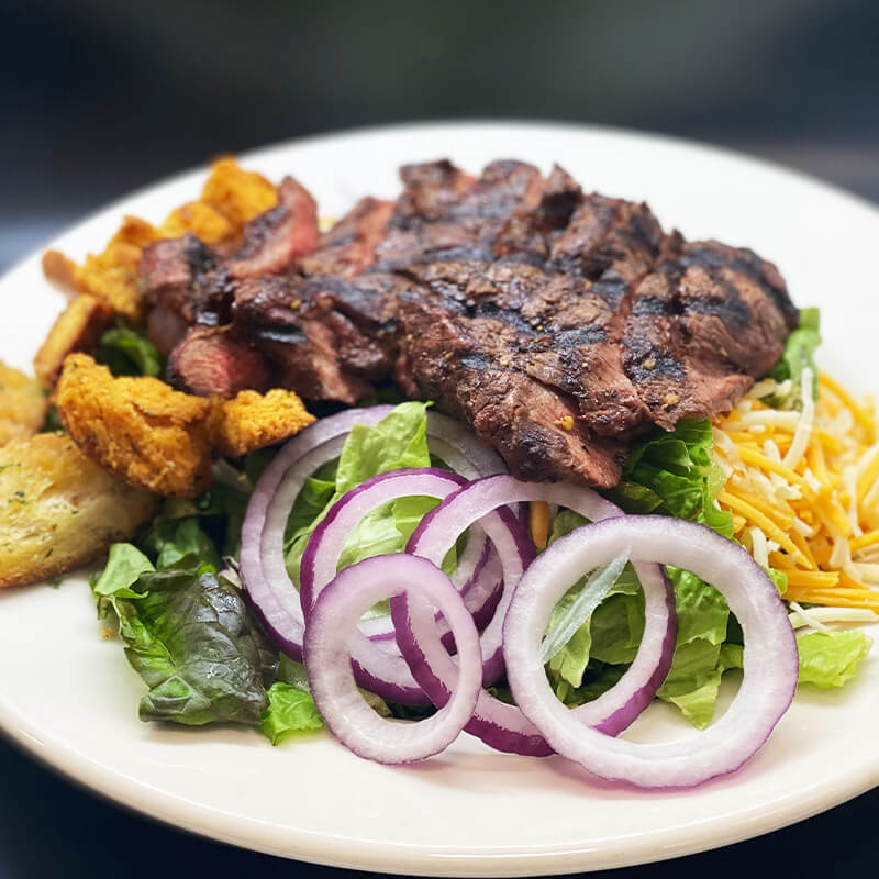 Steak and Salad